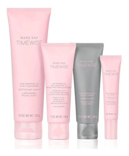 Set Timewise Mary Kay 3d X4 - g a $280