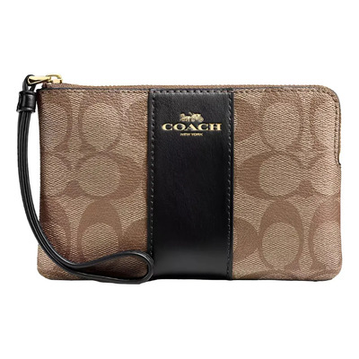 Monedero Coach Wristlet Signature Canvas | Meses sin interés