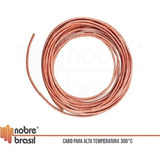 5 Metros Cabo Alta Temperatura Silicone Fibra - 16 Mm 300