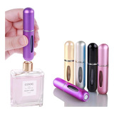 Mini Perfumero Portátil Recargable 5ml Atomizador Colores