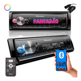 Mp3 Player Pioneer 1 Din Usb Radio Carro Bluetooth Controle