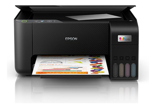 Impresora A Color Multifunción Epson L3210 Negra Usada