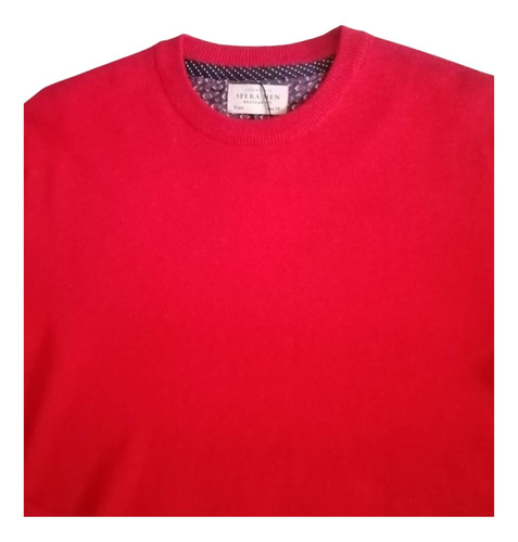 Sweater Hombre Sfera Men Talla M Rojo Impecable