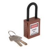 10 De Seguridad Exterior Padlock 38 Mm Pvc Con Grillete