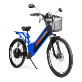 Bicicleta Elétrica - Confort Full - 800w Lithium - Azul - D