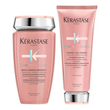 Kit Chroma Absolu Kerastase Shampoo Bain 250ml Fondant 200ml