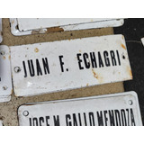 Cartel De Calle Enlozado  Juan F. Echagri .muchos Modelos