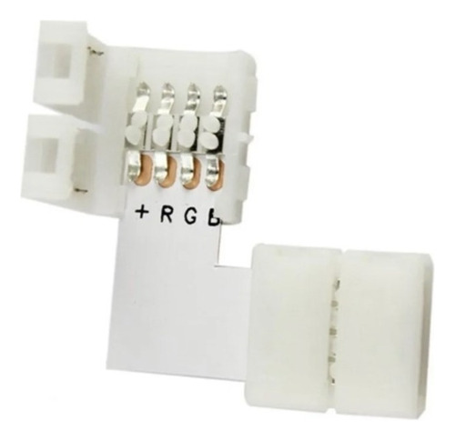 Conector En Forma L Para Tiras Led Rgb X1 Smd5050 4pin Luz Rgb - L