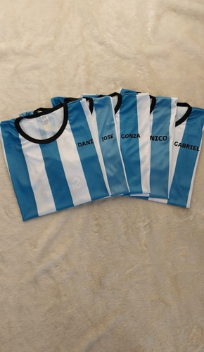 Camiseta Argentina Personalizada 