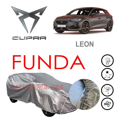 Funda Cubierta Lona Cubre Cupra Leon 2023