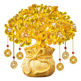 Árbol De Dinero De Cristal Fortuna Y Buena Suerte Feng Shui