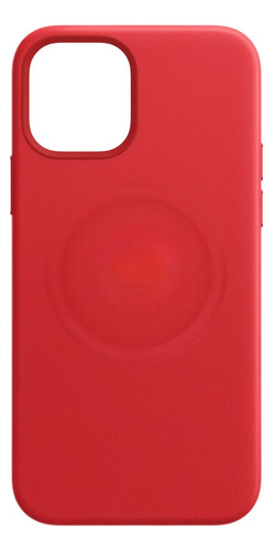 Capa Couro Leather Case C/ Magsafe Para iPhone 11 12 Pro Max