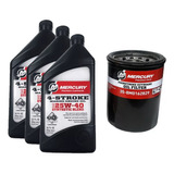 Kit Cambio De Aceite Motor Mercury 50-60 Hp 4t Ac-sint 