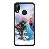 Funda Protector Para Huawei Frozen Princesa Disney Moda 1 N