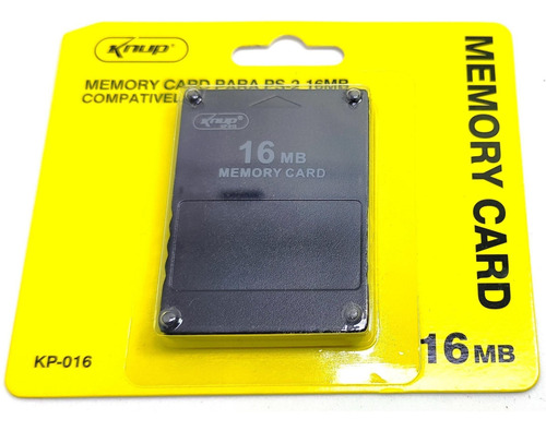 Memory Card 16mb Playstation 2 Ps2 Knup Novo Kp-016