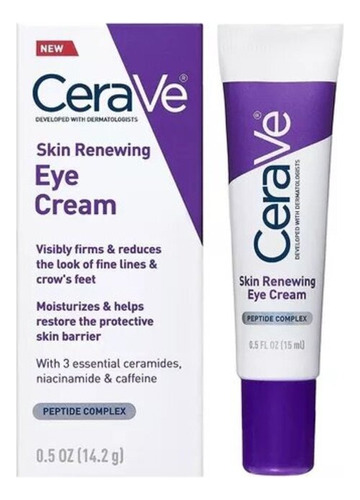 Cerave | Skin Renewing Eye Cream-contorno De Ojos 15ml