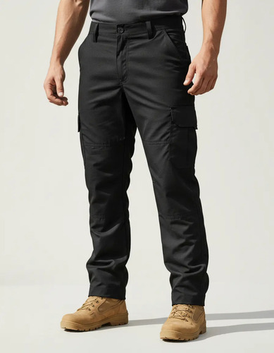 Calça Poly Rip Stop Resistente 6 Bolsos Verde Caqui Preto Bo | Frete grátis