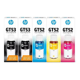 Kit 5 Tintas Originais Hp Gt52 Gt53 316 416 517 617 Gt5822