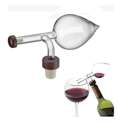 Sofisticado Aireador Y Decantador De Vino Tinto