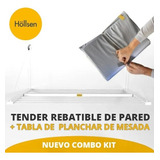 Combo Tender Pared Exterior + Tabla De Planchar De Mesada