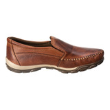 Mocassim Sapatilha Slip Tradicional Masculino 100% Couro 