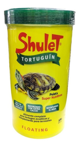 Shulet Tortuguin 380gr Alimento Stick Tortugas Polypterama