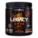 Pré Treino Legacy Extreme Workout - 300g - Black Skull Usa Sabor Tropical Mango
