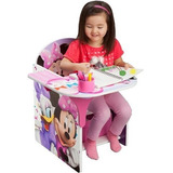 Escritorio Pupitre De Madera Infantil Disney Minnie Mouse