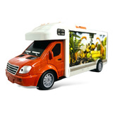 Auto Camioneta Radio Control Dinosaurios Full Action Luces