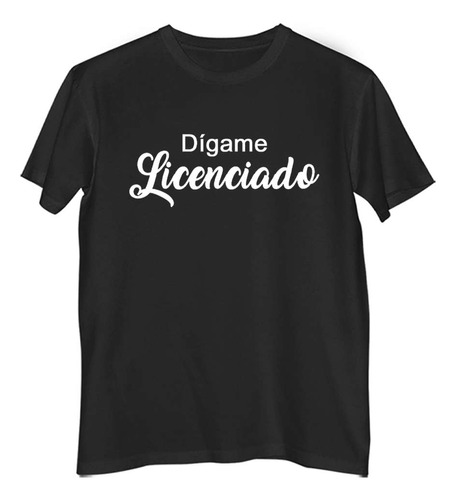 Remera Hombre Color Digame Licenciado