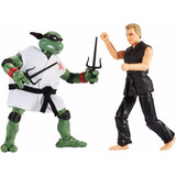 Tortugas Ninja Mutante Raphael Y John Kreese Cobra Kai