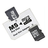 Adaptador Memory Stick Duo A 2 Micro Sd - Psp - Ms Pro Duo