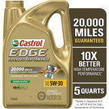 Garrafa Aceite De Motor Castrol  Edge Sae 5w-30 Sintético 