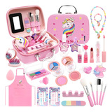 Juguetes Para Ninas, Kit De Maquillaje Para Ninas, 29 Piezas