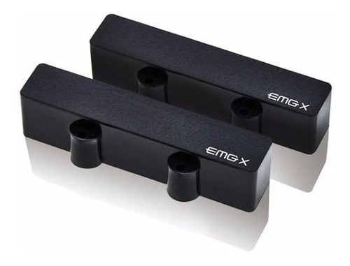 Microfono Para Bajo Emg Jx-set Black Jazz Bass Activo