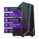 Pc Dreamcomputers Ryzen 5 3600 16gb Ddr4 Gtx 4gb Ssd 256gb