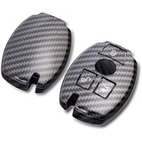 Dohon Carbon Fiber Key Fob Cover For Mercedes Benz, Keyless 