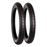 Jgo 2 Llantas 300-18 Y 250-18 Para Italika Dt125,dt150,ft150