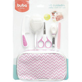 Kit Manicure Bebe Escova,lixa,cortador,tesoura Higiene Saude