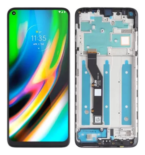 Módulo Para Motorola G9 Plus Oled Con Marco Instalamos