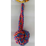 Pelota De Cuerda Para Perro Mordedera 23cm