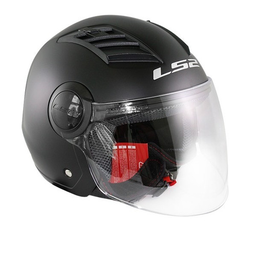 Casco Ls2 Of 562 Airflow Solid Matt Black La Cuadra Motos