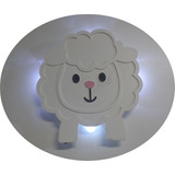 Ovelha Com Luz De Led Luminaria Decoração Quarto De Bebe