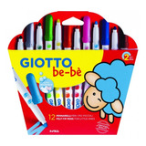 Marcadores Giotto Bebé 12 Colores