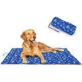 Cama Perro Al Aire Libre Impermeable, Colchoneta De Via...