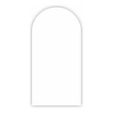 Painel De Festa Decorativo Romano Cor Lisa 2m X 1m Em Tecido Cor Branco