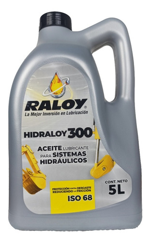 Aceite Hidráulico Iso 68 Raloy Hidraloy 300 Garrafa 5l