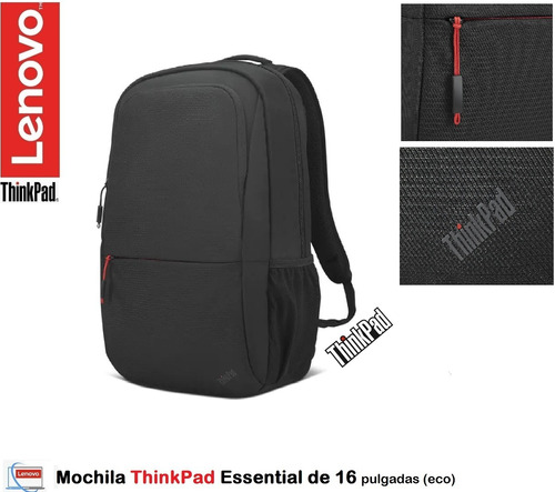 Mochila Thinkpad Para Laptop Essential 16inch (eco) Backpack