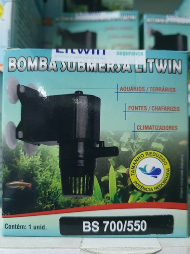 Bomba Submersa Litwin 700 C/reduzão P/550l/h-220v