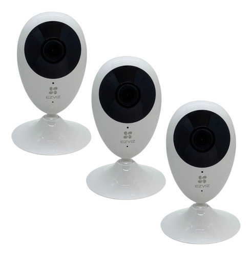 3 Camaras Ezviz C2c Wifi Full Hd Audio Vision Nocturna